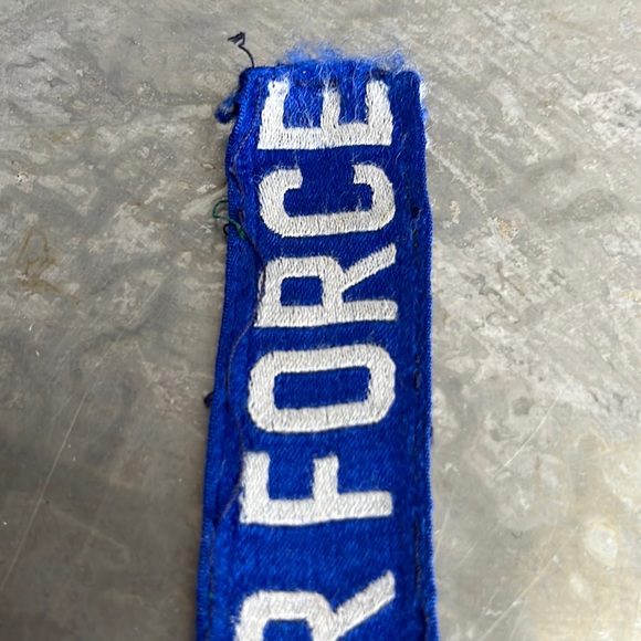 U.S. AIR FORCE blue tape patch, vintage - Picture 7 of 12